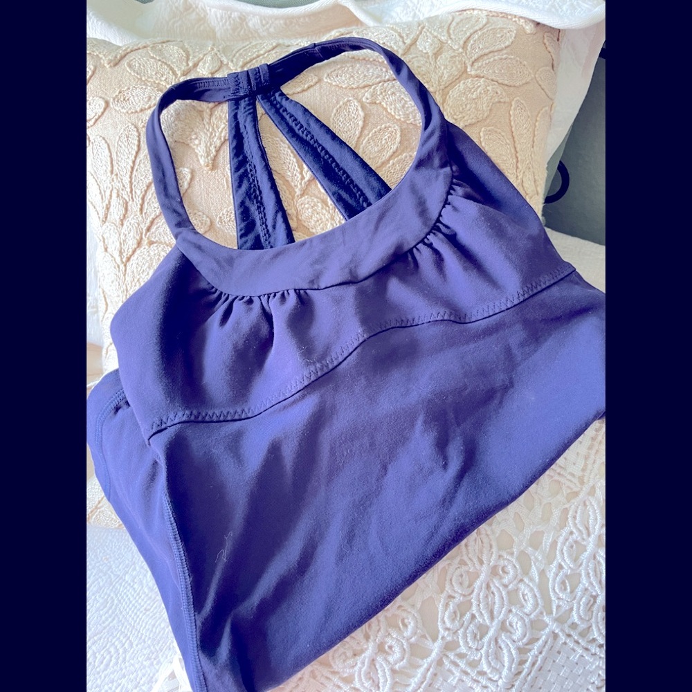 Lululemon blue tank